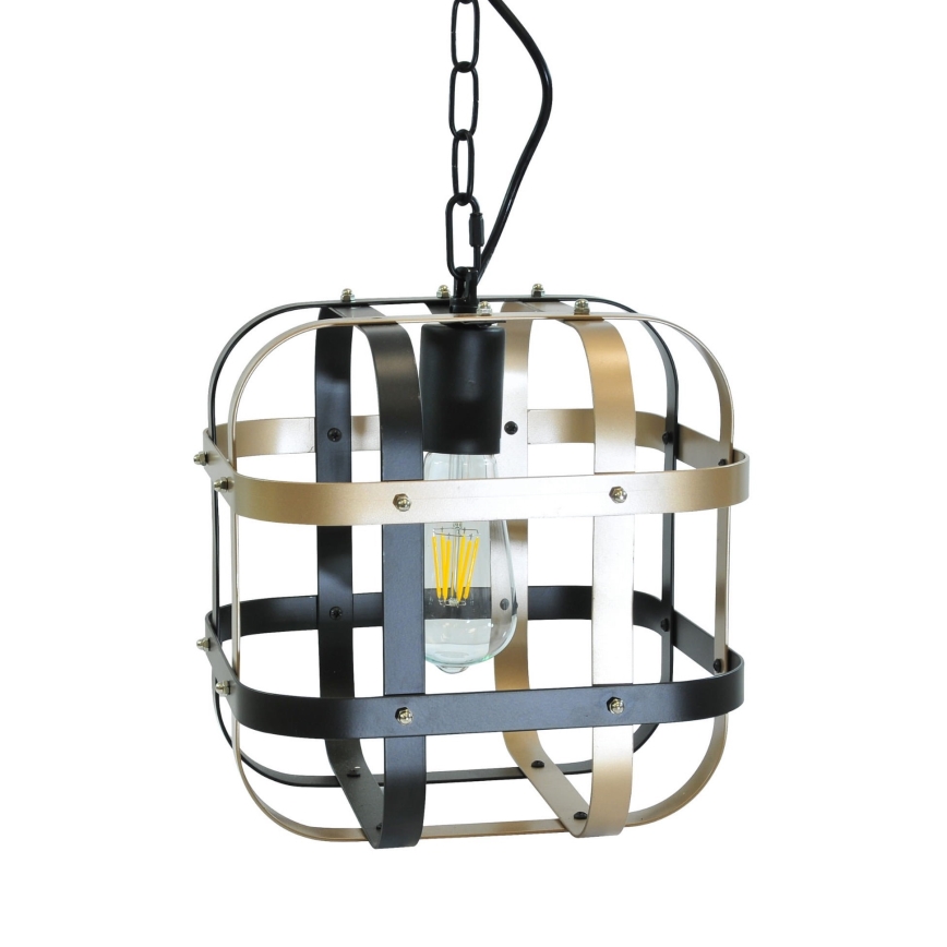 Люстра на тросе KLATKA 1xE27/10W/230V