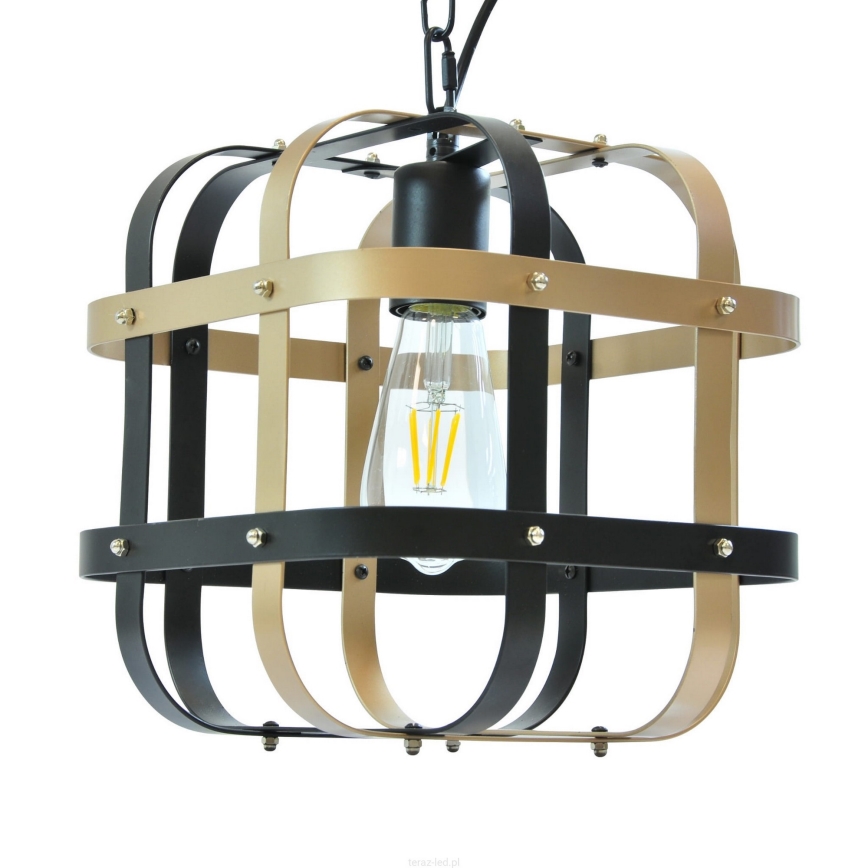 Люстра на тросе KLATKA 1xE27/10W/230V
