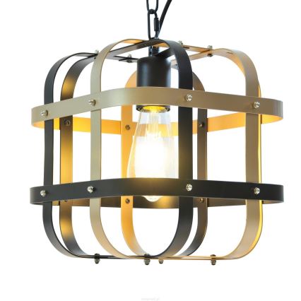Люстра на тросе KLATKA 1xE27/10W/230V