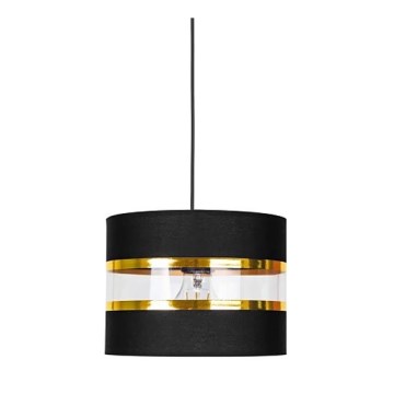 Люстра на тросе LIND 1xE27/60W/230V черная