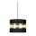 Люстра на тросе LIND 1xE27/60W/230V черная