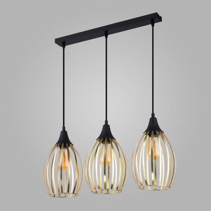 Люстра на тросе LIZA 3xE27/60W/230V