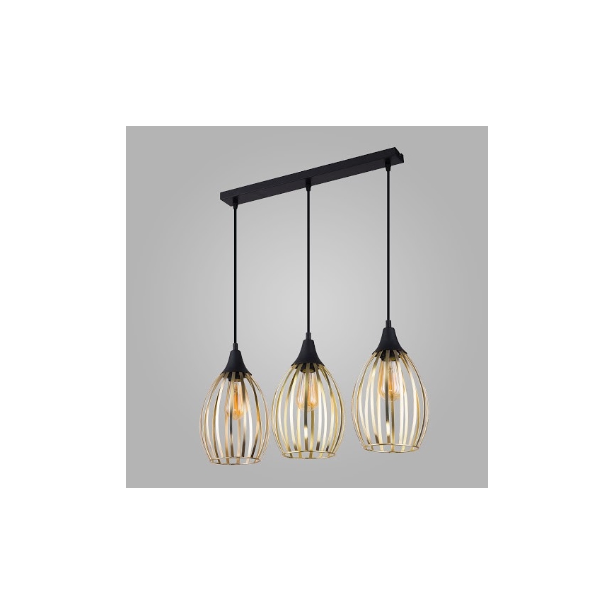 Люстра на тросе LIZA 3xE27/60W/230V