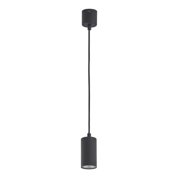 Люстра на тросе LOGAN BLACK 1xGU10/10W/230V