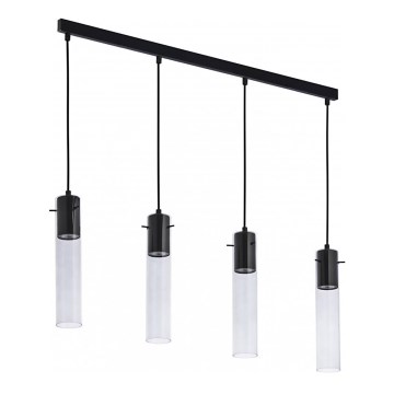 Люстра на тросе LOOK GRAPHITE 4xGU10/10W/230V