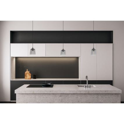 Люстра на тросе LUCEA 1xE27/15W/230V