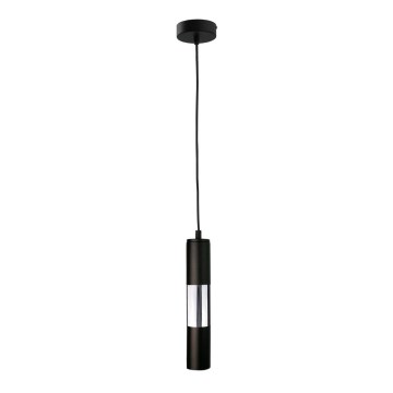 Люстра на тросе MAGNUMA 1xGU10/50W/230V черная/блестящий хром