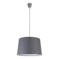 Люстра на тросе MAJA 1xE27/25W/230V серая
