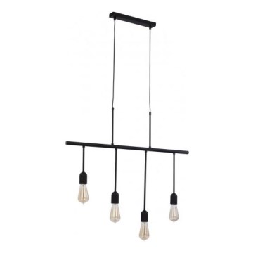 Люстра на тросе MANUFACTURE 4xE27/60W/230V