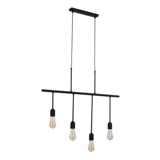 Люстра на тросе MANUFACTURE 4xE27/60W/230V