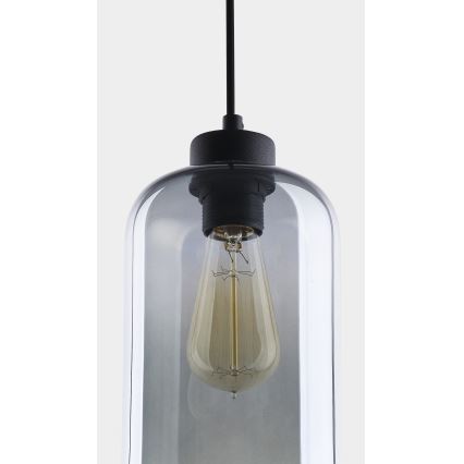 Люстра на тросе MARCO 1xE27/60W/230V черная