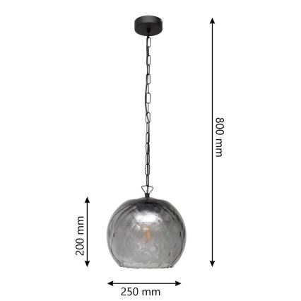 Люстра на тросе MARILLA 1xE27/15W/230V