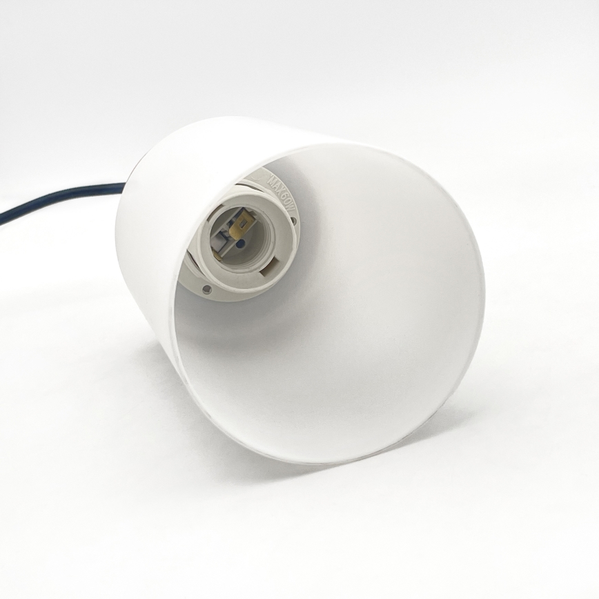 Люстра на тросе MARKUS 3xE27/15W/230V чёрный/дуб