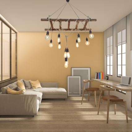 Люстра на тросе MERDIVEN 12xE27/40W/230V