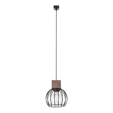 Люстра на тросе MILAN 1xE27/60W/230V дерево
