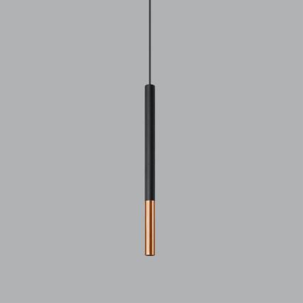 Люстра на тросе MOSAIC 1xG9/12W/230V черная/медь