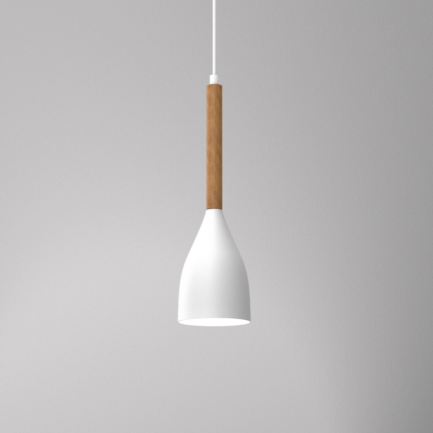 Люстра на тросе MUZA NEW 1xE27/60W/230V белая