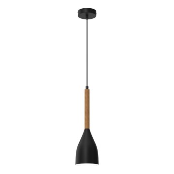 Люстра на тросе MUZA NEW 1xE27/60W/230V черная