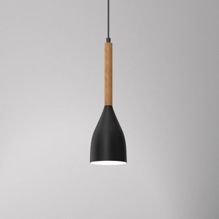 Люстра на тросе MUZA NEW 1xE27/60W/230V черная