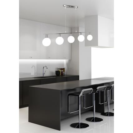 Люстра на тросе ODEN 5xG9/40W/230V
