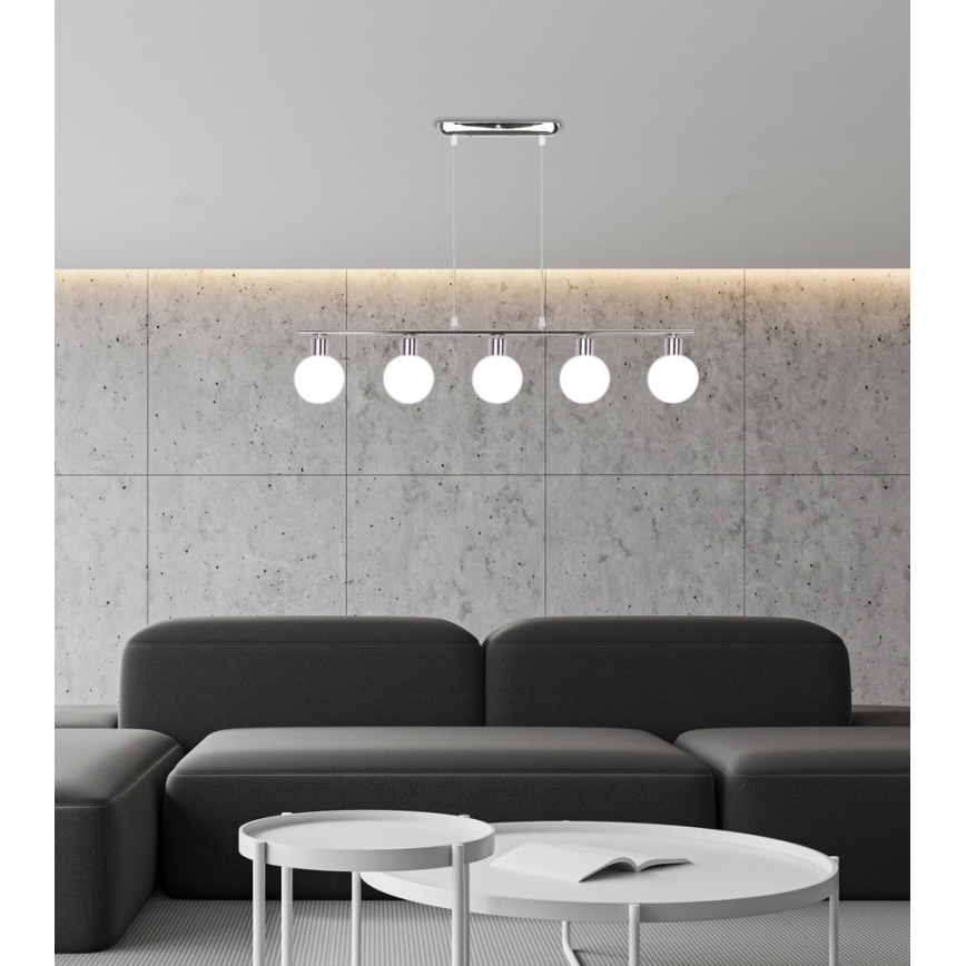 Люстра на тросе ODEN 5xG9/40W/230V
