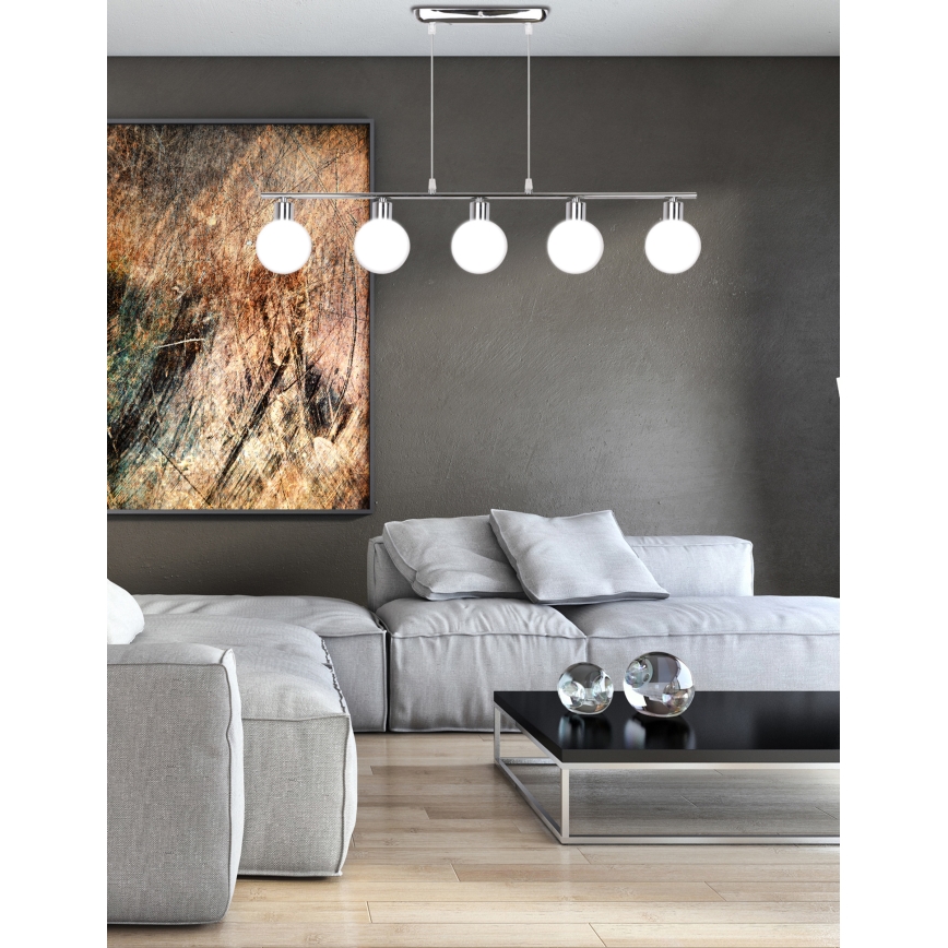Люстра на тросе ODEN 5xG9/40W/230V