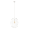 Люстра на тросе OVELLA 1xE27/15W/230V диам. 34 см кремовая