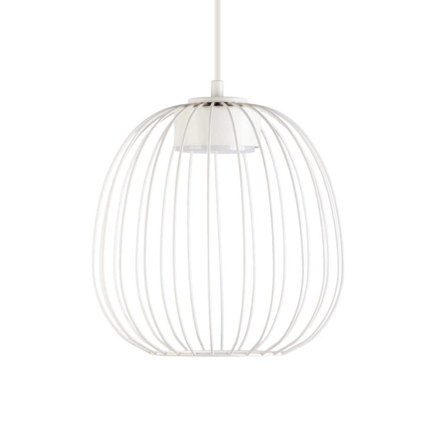 Люстра на тросе OVELLA, 1xGX53/10W/230V, диаметр 25 см, кремовая