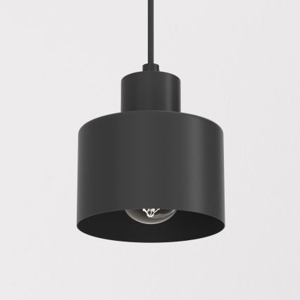 Люстра на тросе PARKLA 1xE27/15W/230V чёрная