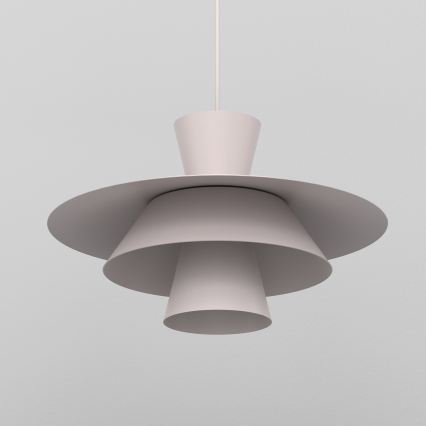 Люстра на тросе PLATO 1xE27/15W/230V кремовая
