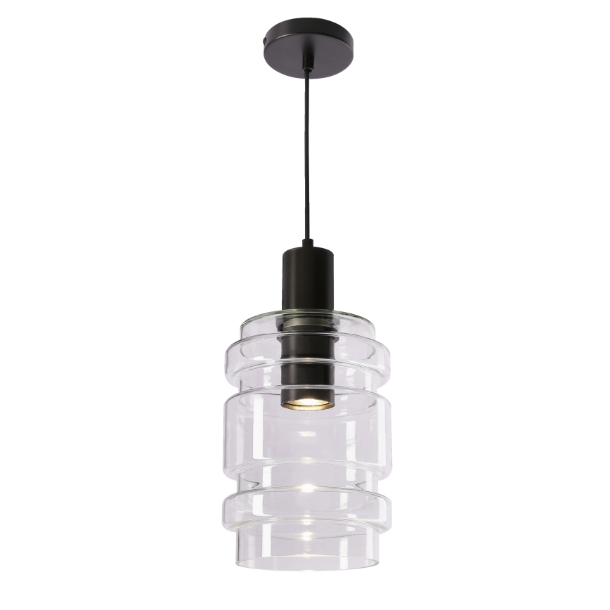 Люстра на тросе RADON 1xE27/40W/230V прозрачная