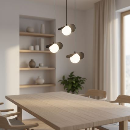 Люстра на тросе RITUAL 3xG9/8W/230V черная