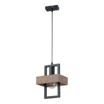 Люстра на тросе ROBIN 1xE27/60W/230V дерево