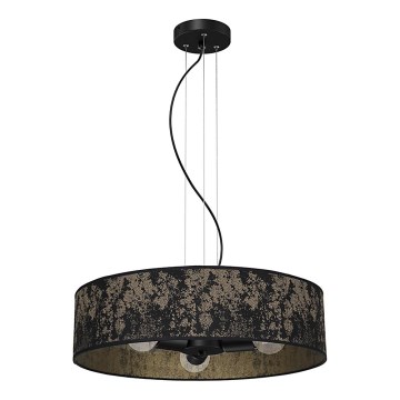 Люстра на тросе SATINO 3xE27/60W/230V золотая