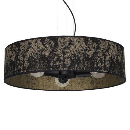 Люстра на тросе SATINO 3xE27/60W/230V золотая