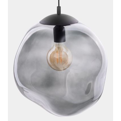 Люстра на тросе SOL 1xE27/60W/230V черная