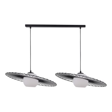 Люстра на тросе SOL 2xE27/60W/230V черная