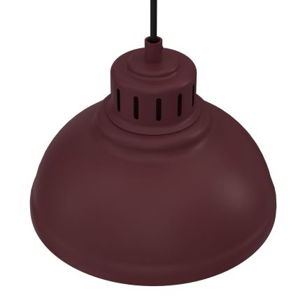 Люстра на тросе SVEN 1xE27/15W/230V бордовая