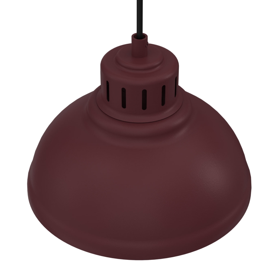 Люстра на тросе SVEN 1xE27/15W/230V бордовая