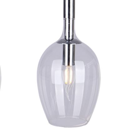 Люстра на тросе TANGO 3xE14/40W/230V прозрачная