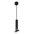 Люстра на тросе TUBA 1xGU10/50W/230V черная