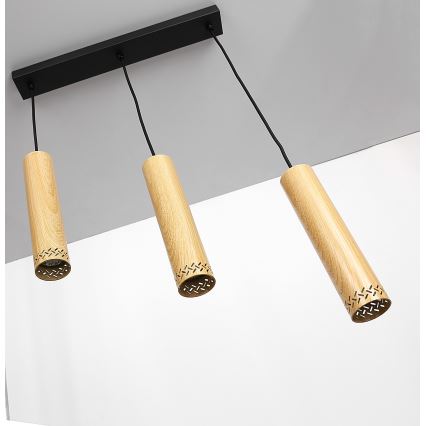 Люстра на тросе TUBO 3xGU10/25W/230V