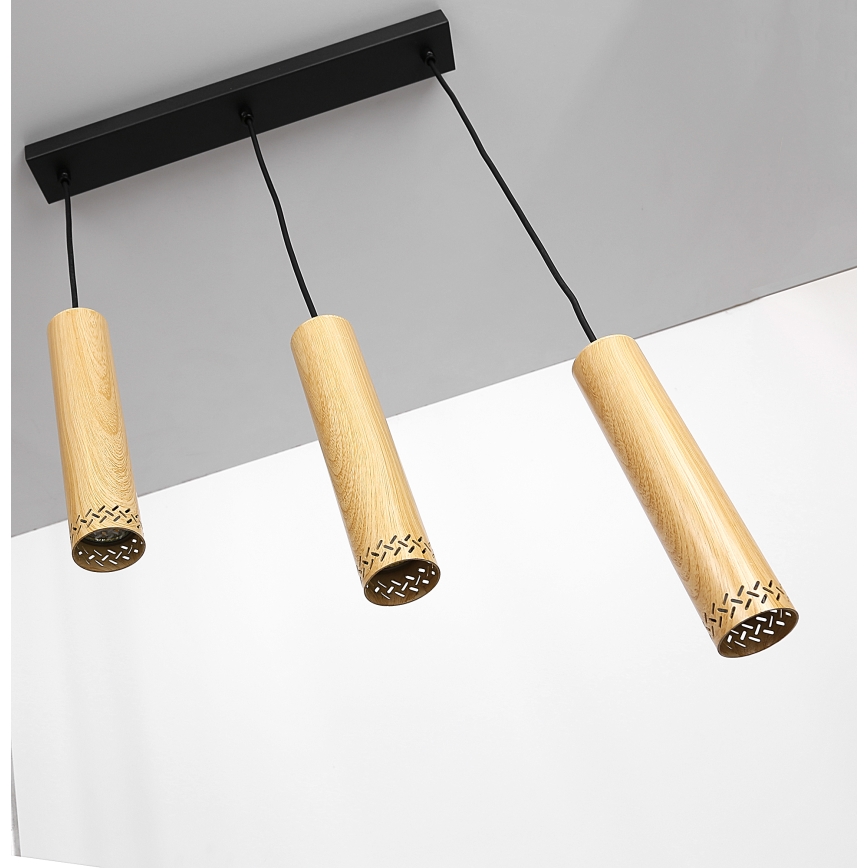 Люстра на тросе TUBO 3xGU10/25W/230V