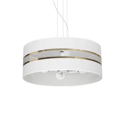 Люстра на тросе ULTIMO 3xE27/60W/230V белая