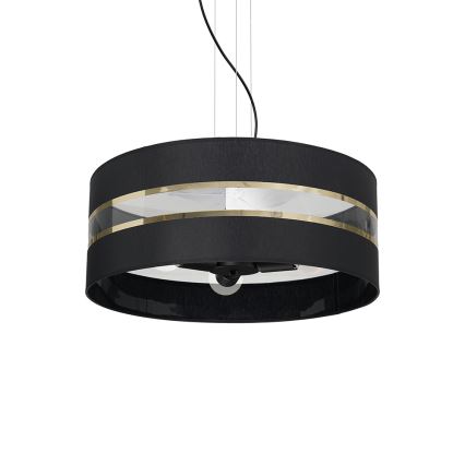 Люстра на тросе ULTIMO 3xE27/60W/230V черная