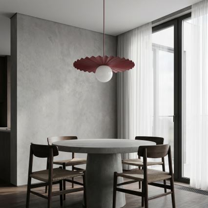 Люстра на тросе UMBRA 1xG9/8W/230V красная