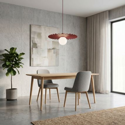 Люстра на тросе UMBRA 1xG9/8W/230V красная