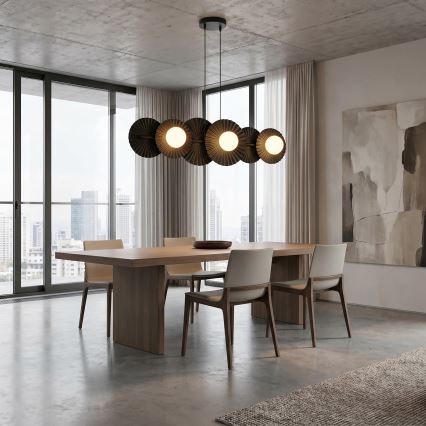 Люстра на тросе UMBRA 6xG9/8W/230V чёрная