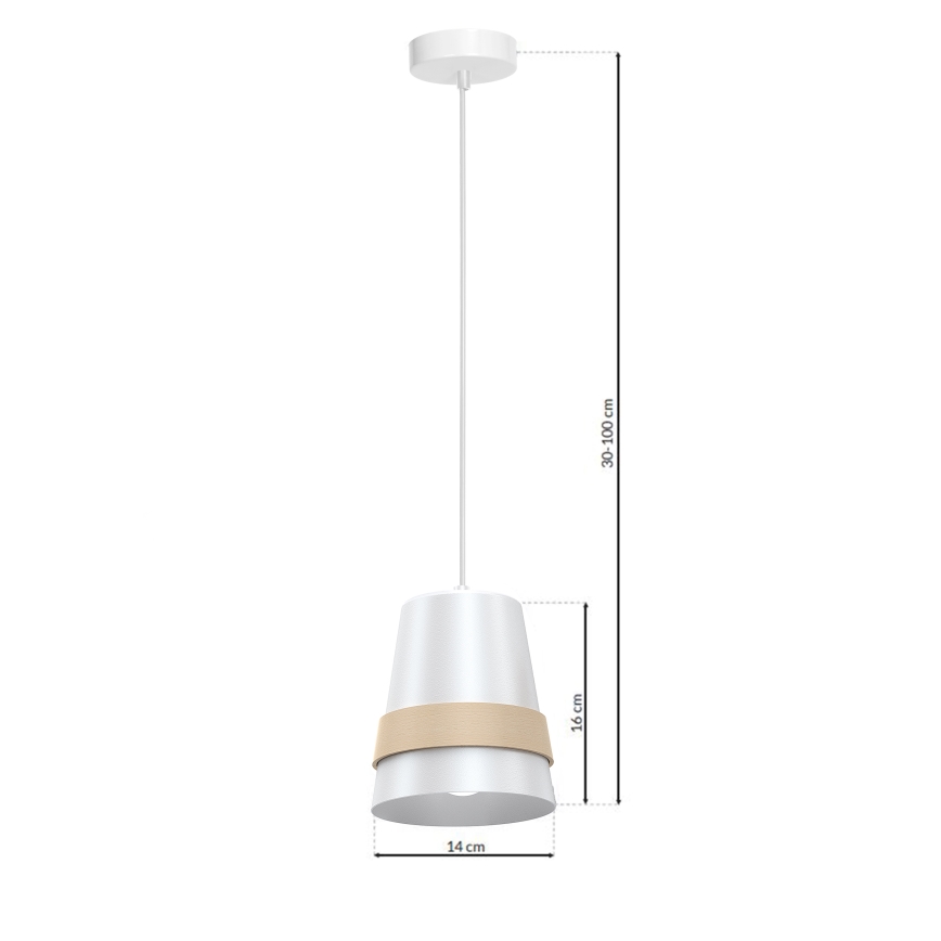 Люстра на тросе VENEZIA 1xE27/60W/230V