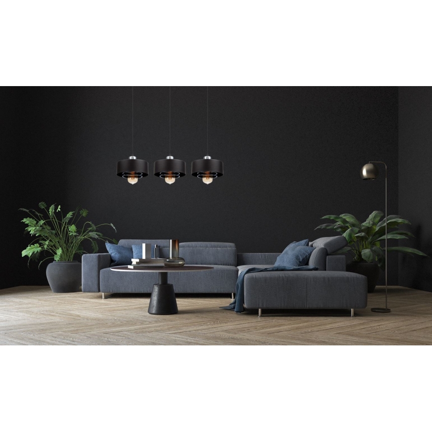 Люстра на тросе VEST 3xE27/60W/230V